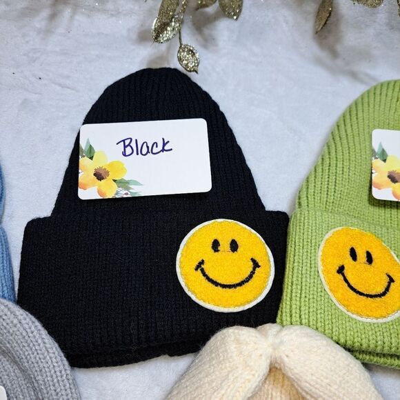 Melody Beanies Smiley Face, Various colors available GREAT GIFT IDEA ADO… - Picture 9 of 16